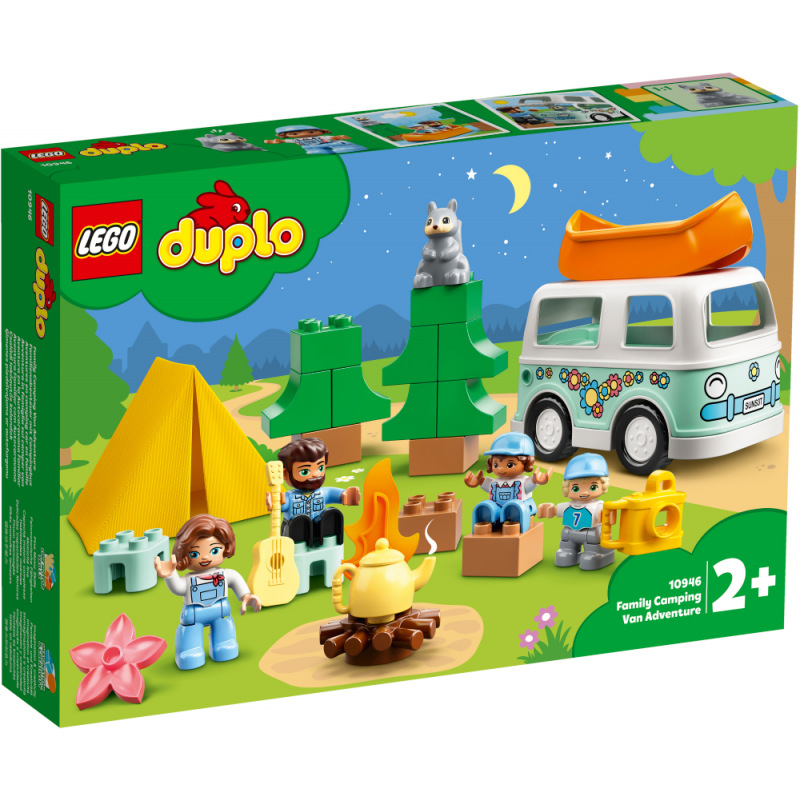 LEGO DUPLO 10946 Dobrodružstvo v rodinnom karavane - Stavebnice