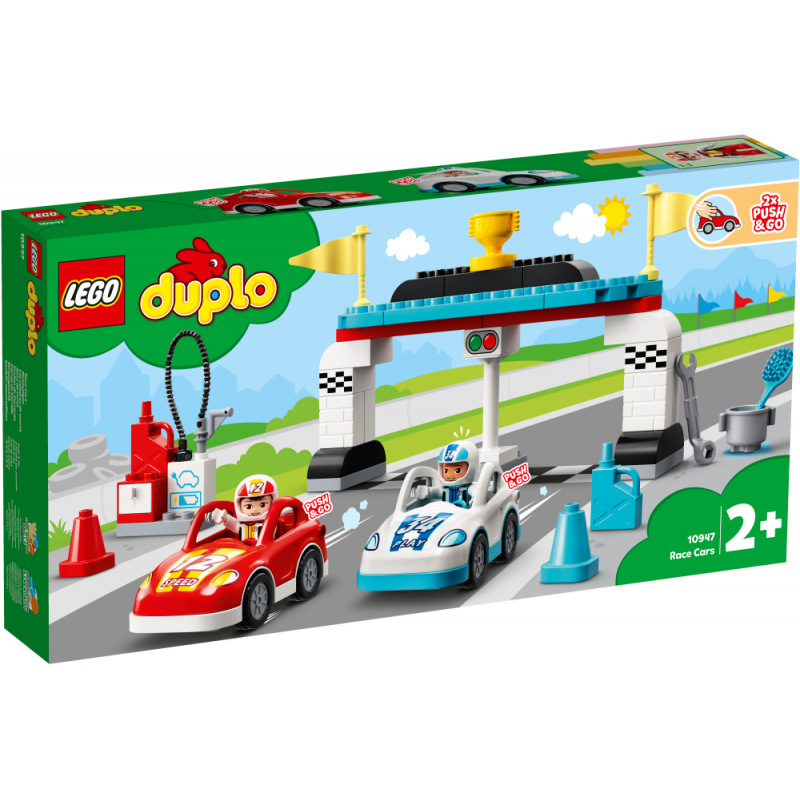 LEGO DUPLO 10947 Závodné autá - Stavebnice