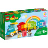 LEGO stavebnice pro děti, vhodné od 18 měsíců, téma Vlaky, rok uvedení 2021, počet dílků 23 ks