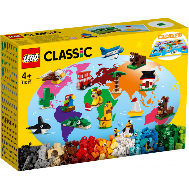LEGO Classic 11015 Cesta kolem světa - Stavebnice