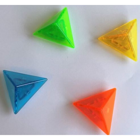 Magformers Lux pyramidy trojboké barevné 5 ks