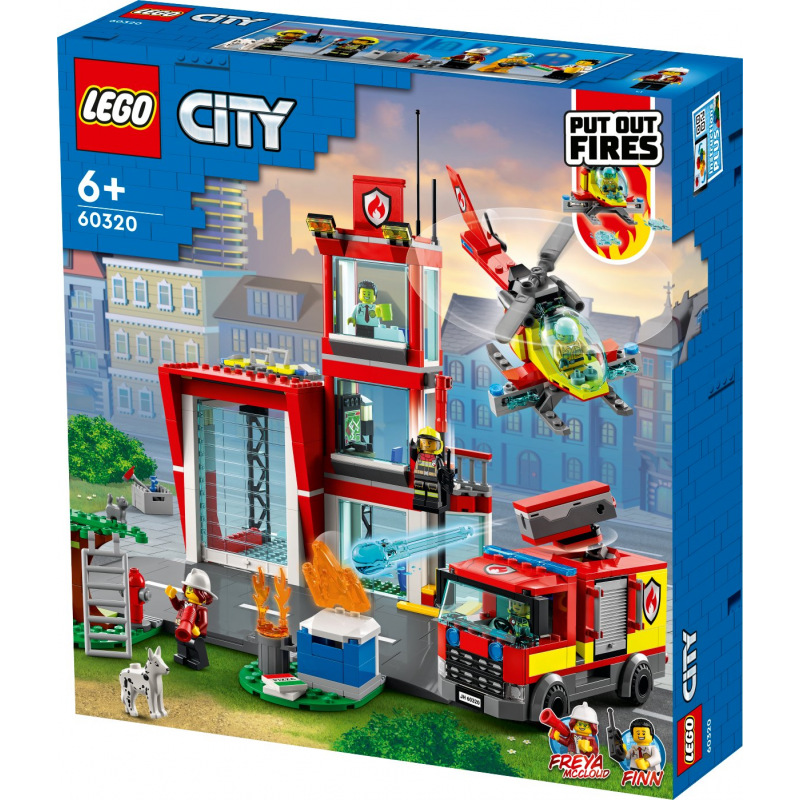 LEGO City 60320 Hasičská stanice - Stavebnice