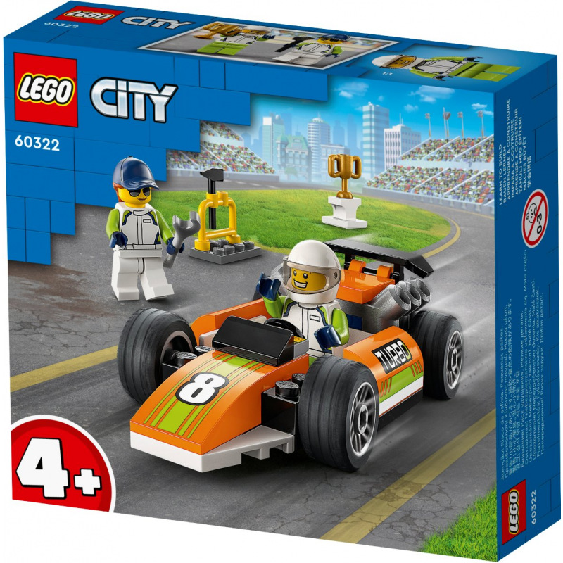 LEGO City 60322 Závodní auto - Stavebnice