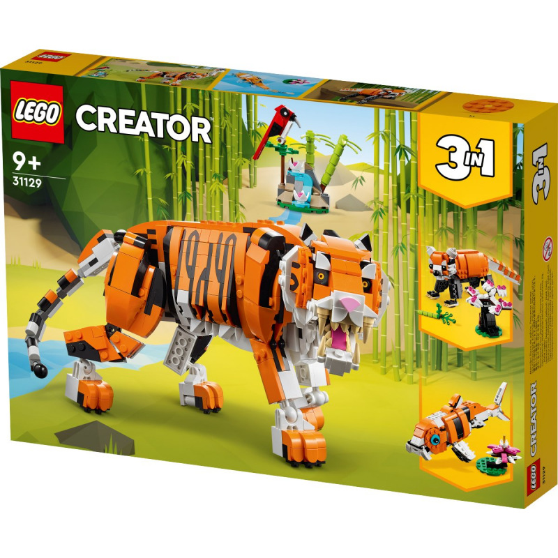 LEGO Creator 31129 Majestátní tygr - Stavebnice