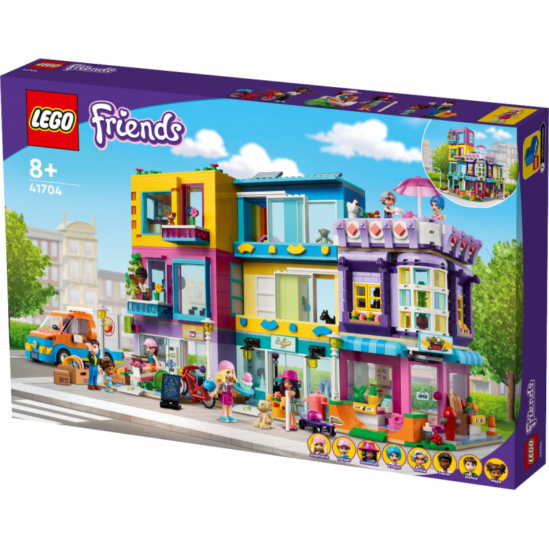 LEGO Friends 41704 Budova na hlavní ulici - Stavebnice
