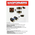 Magformers - kolieska R/C (diaľkové ovládanie), 2 páry