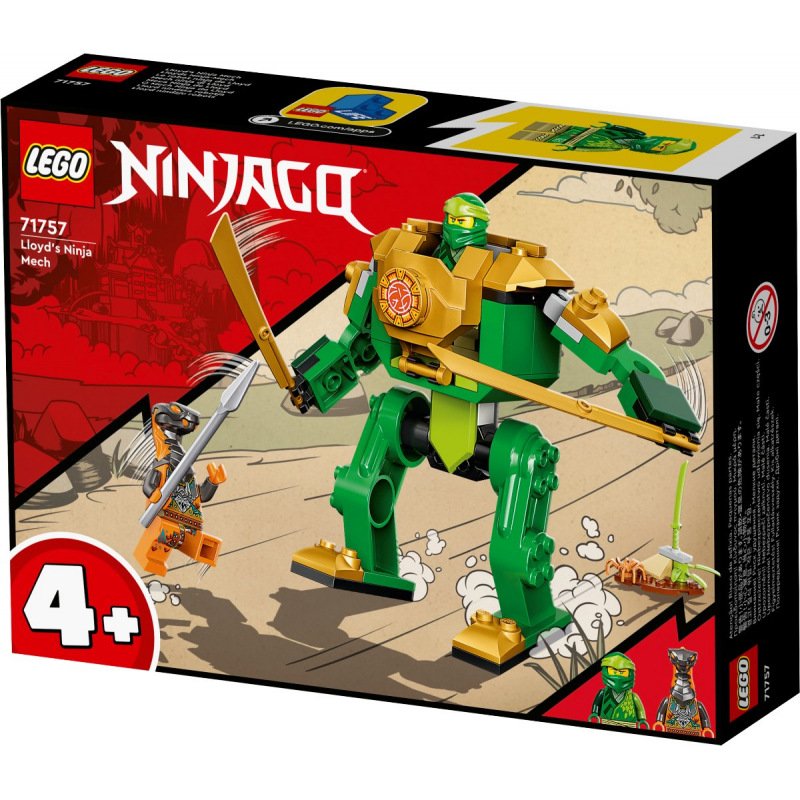 LEGO NINJAGO 71757 Lloydův nindžovský robot - Stavebnice