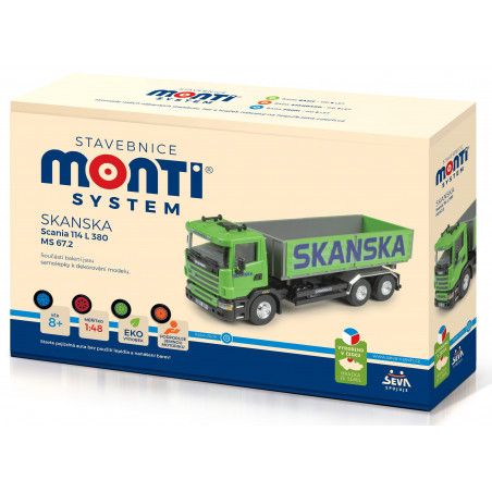 Monti System MS 67.2 - Skanska Scania 114 L 1:48