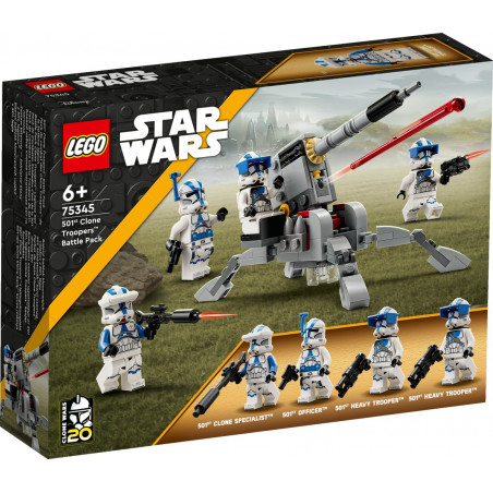 LEGO Star Wars 75345 Bitevní balíček klonovaných vojáků z 501. legie