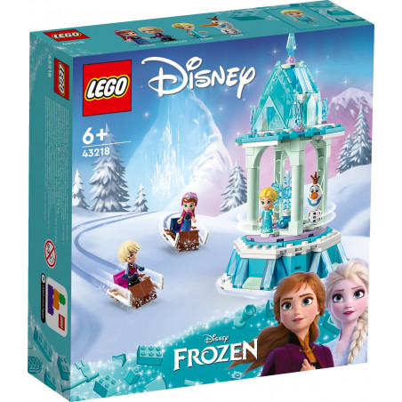 LEGO Disney Princess™ 43218 Kouzelný kolotoč Anny a Elsy