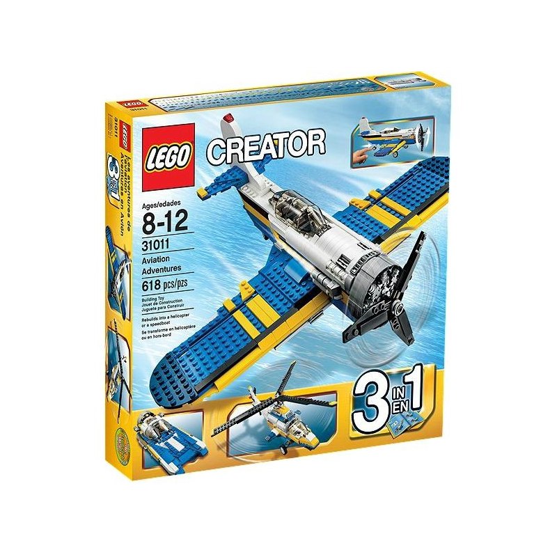LEGO CREATOR 31011 - Letecká dobrodružstvo - Stavebnice
