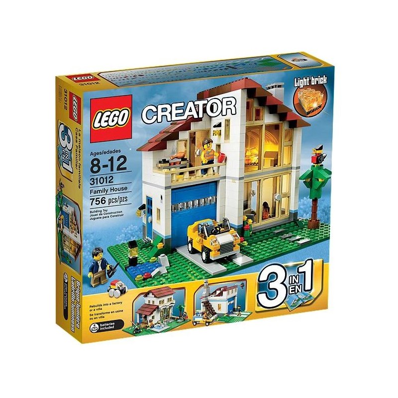 LEGO CREATOR 31012 - Rodinný domček - Stavebnice