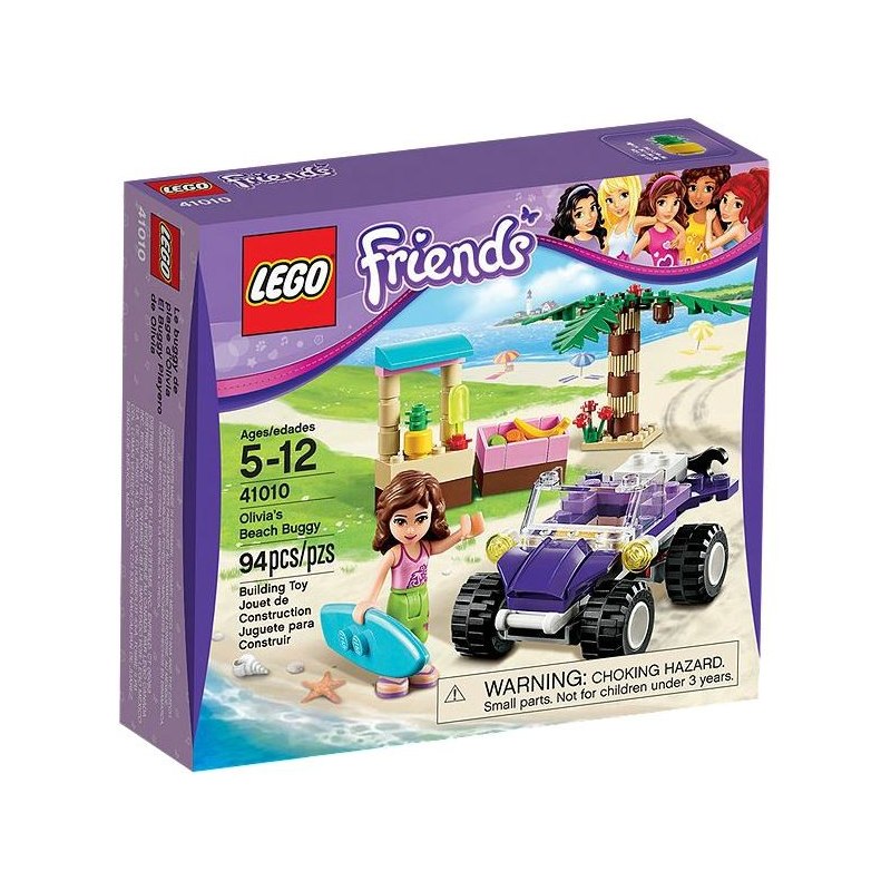 LEGO FRIENDS 41010 - Plážová bugina Olivia - Stavebnice