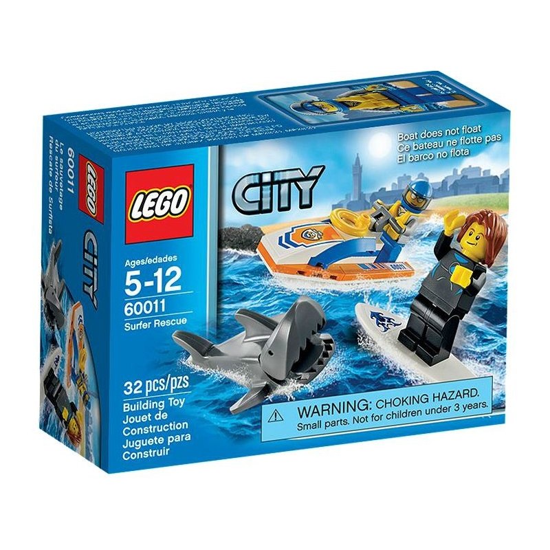 LEGO CITY 60011 - Záchrana surferov - Stavebnice