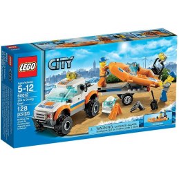 LEGO CITY 60012 - Džíp 4x4 a potápačský čln