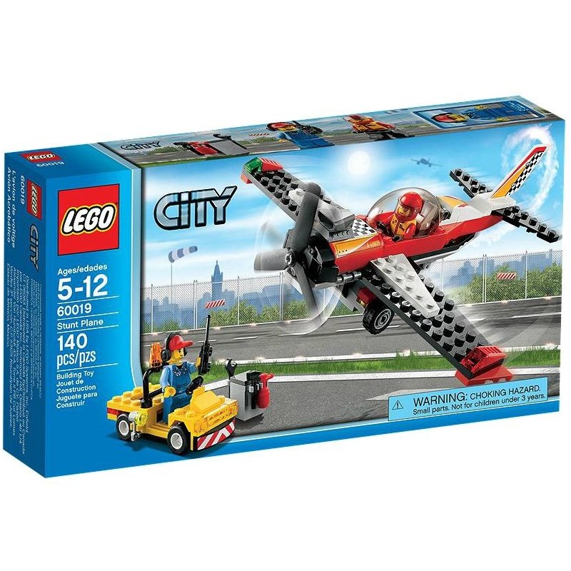 LEGO CITY 60019 - Kaskadérské letadlo - Stavebnice