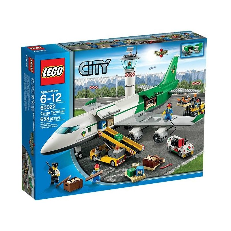 LEGO CITY 60022 - Nákladný terminál - Stavebnice