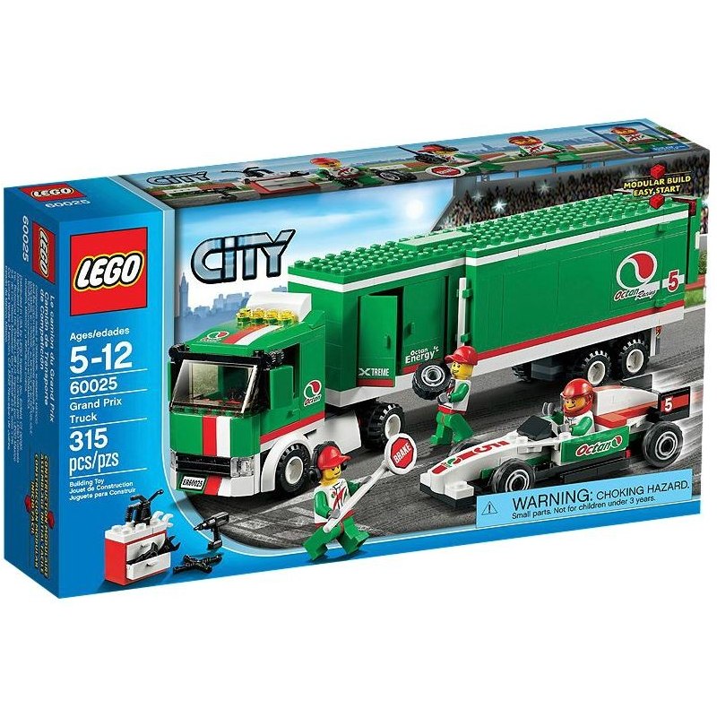 LEGO CITY 60025 - Kamión Veľké ceny - Stavebnice