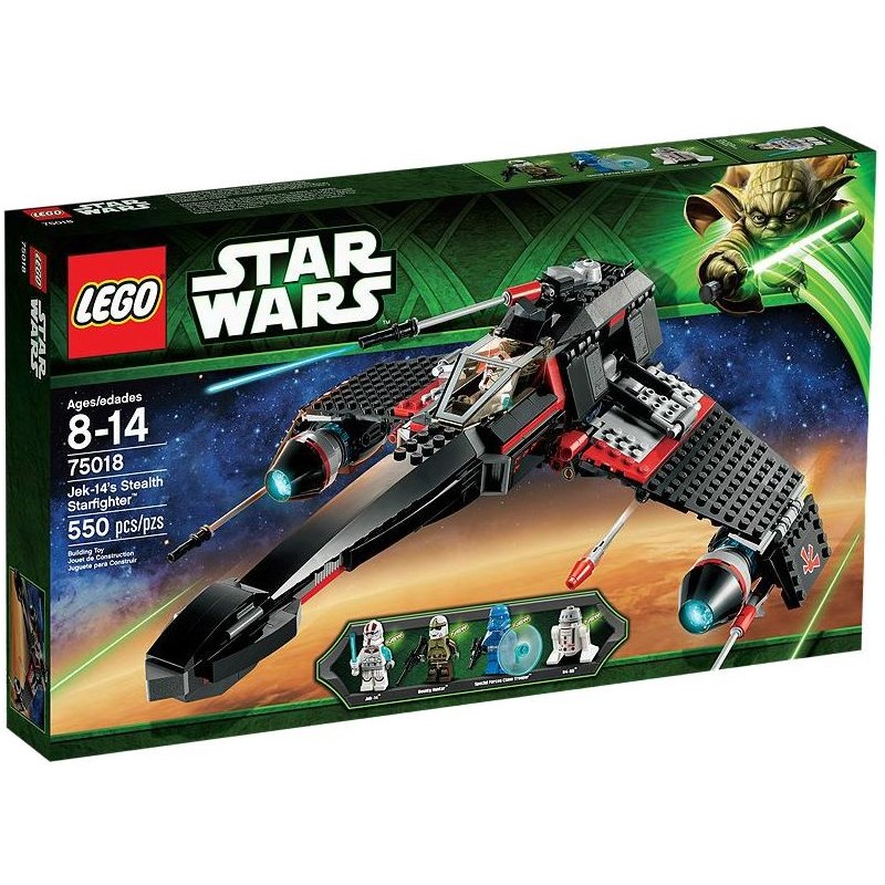 LEGO STAR WARS 75018 - JEK-14 Stealth Starfighter - Stavebnice