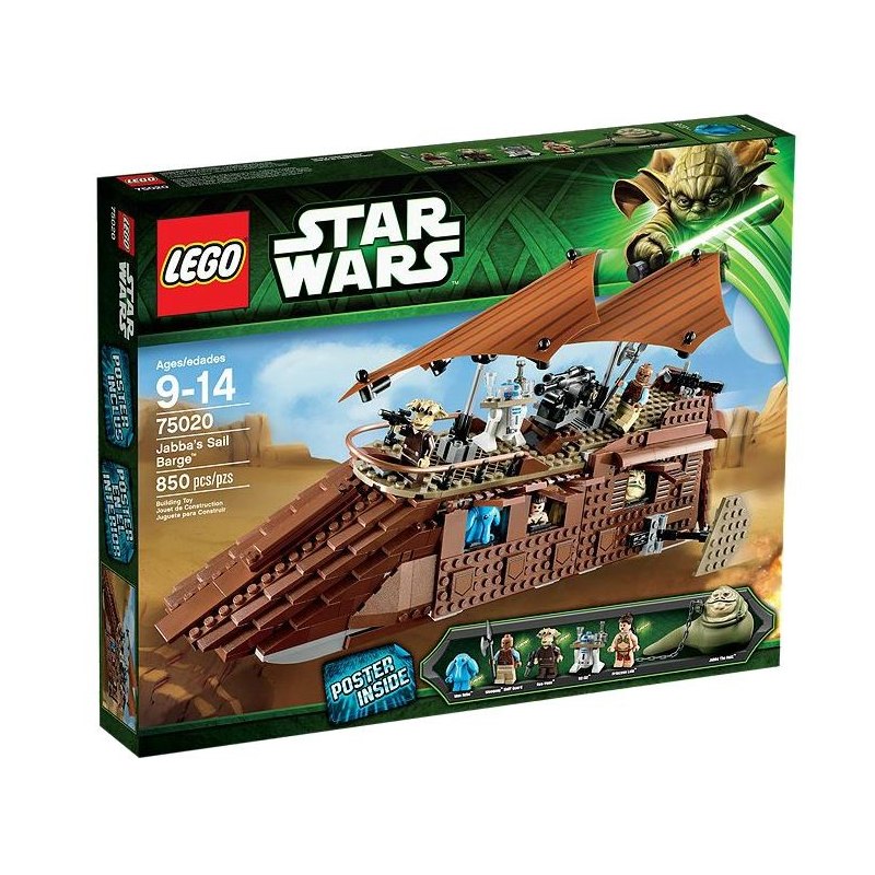 LEGO STAR WARS 75020 - Jabbův nákladní člun - Stavebnice