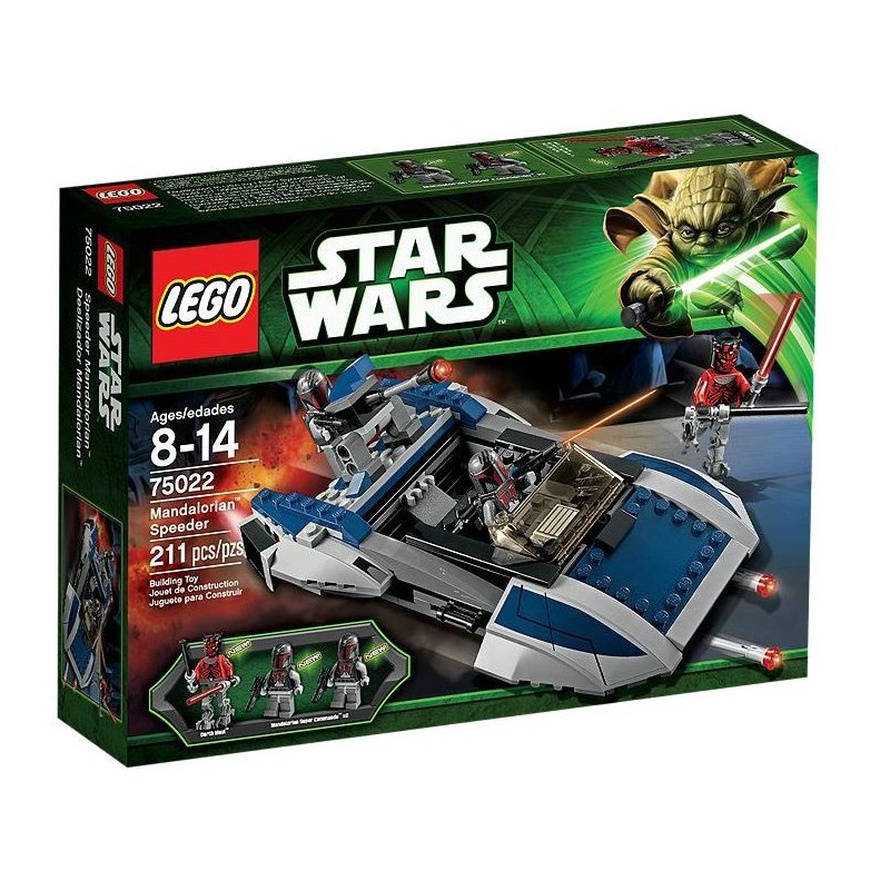 LEGO STAR WARS 75022 - Mandalorian Speeder - Stavebnice