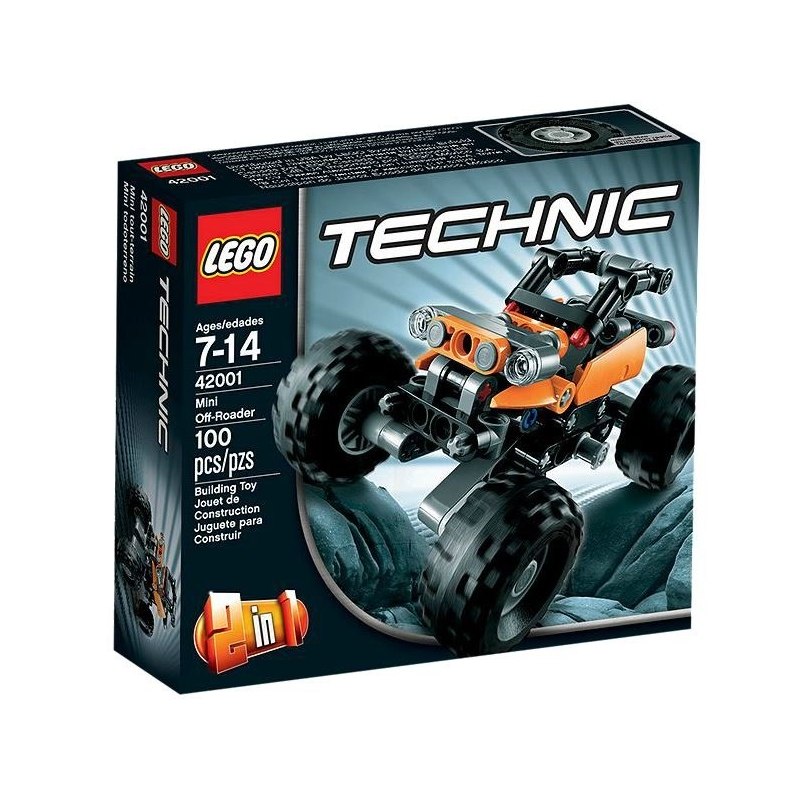 LEGO TECHNIC 42001 - Mini terénní vůz - Stavebnice