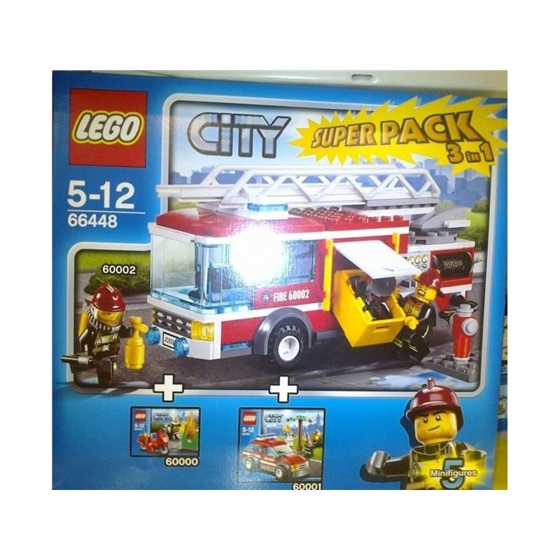 LEGO CITY 66448 - City Value Pack 3 v 1 - Stavebnice