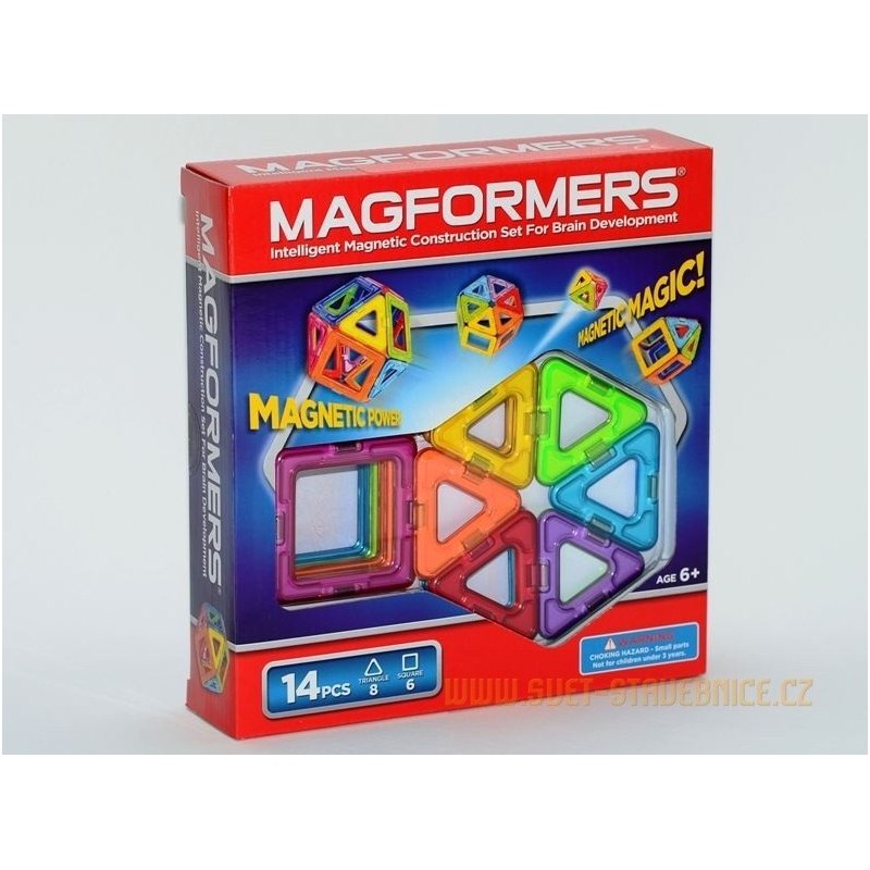 Magformers 14 PCS - náhradný obal - Stavebnice