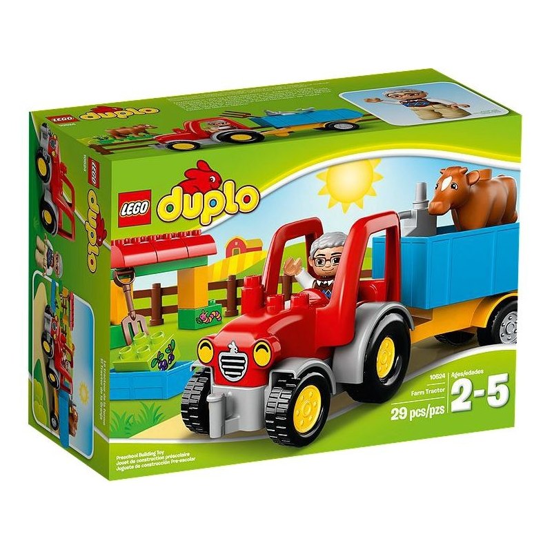 LEGO DUPLO 10524 - Traktor - Stavebnice