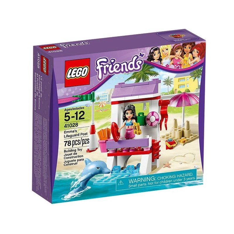 LEGO FRIENDS 41028 - Ema a veža pobrežnej hliadky - Stavebnice