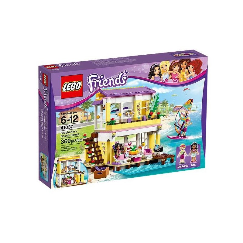 LEGO FRIENDS 41037 - Plážový domek Stephanie - Stavebnice