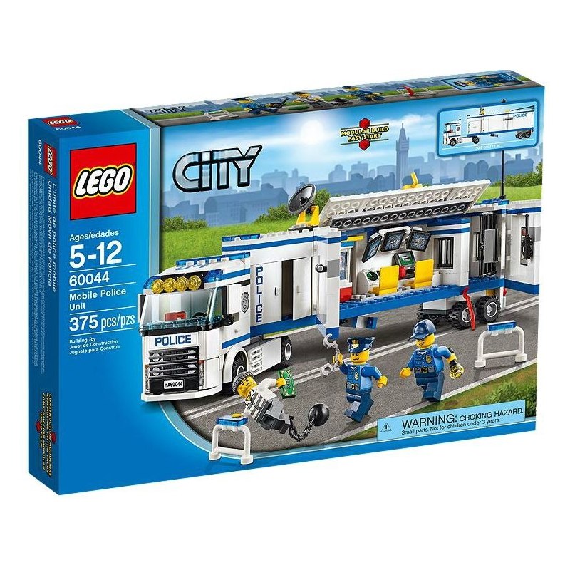 LEGO CITY 60044 - Mobilní policejní stanice - Stavebnice