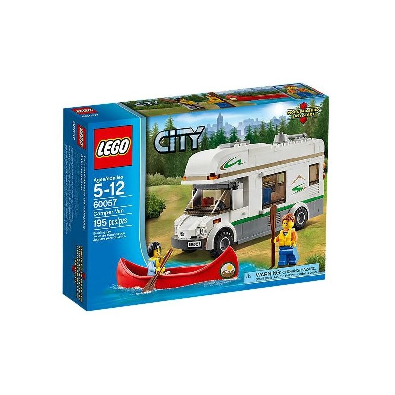 LEGO CITY 60057 - Obytná dodávka - Stavebnice