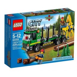LEGO CITY 60059 - Dřevorubecké auto