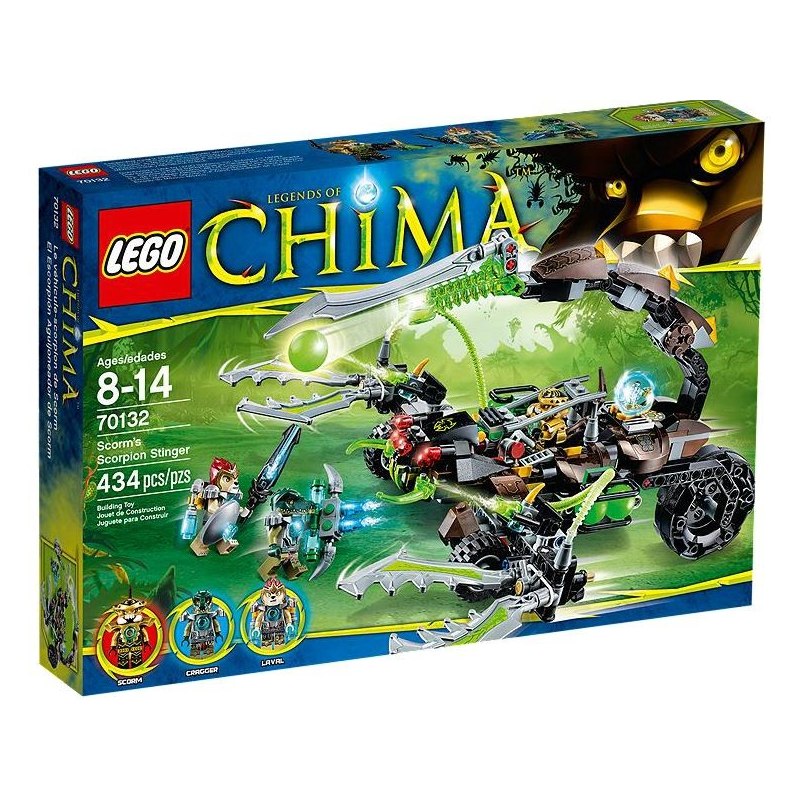 LEGO CHIMA 70132 - Scormův škorpióní útočník - Stavebnice