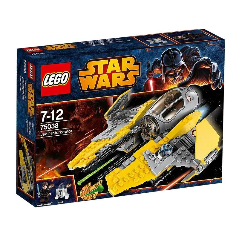 LEGO Star Wars 75038 - Jedi Interceptor - Stavebnice