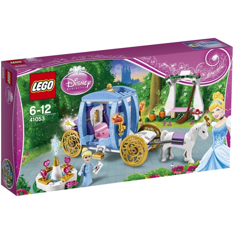 LEGO Disney Princess 41053 - Popelčin kouzelný kočár - Stavebnice