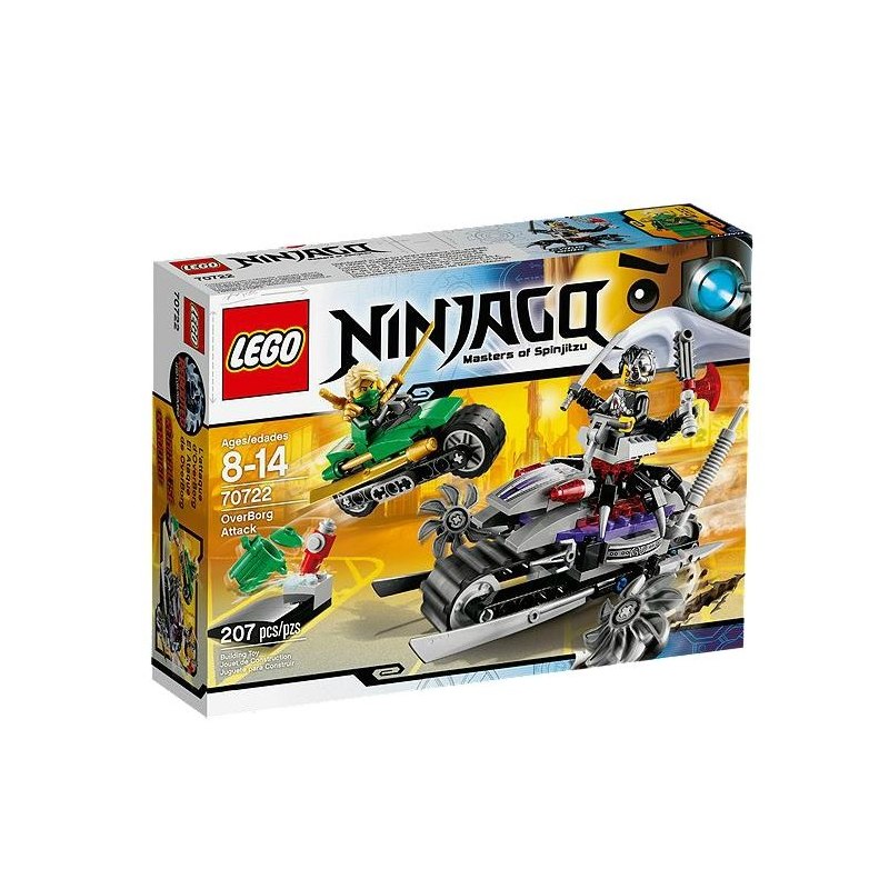 LEGO Ninjago 70722 - OverBorgův útok - Stavebnice