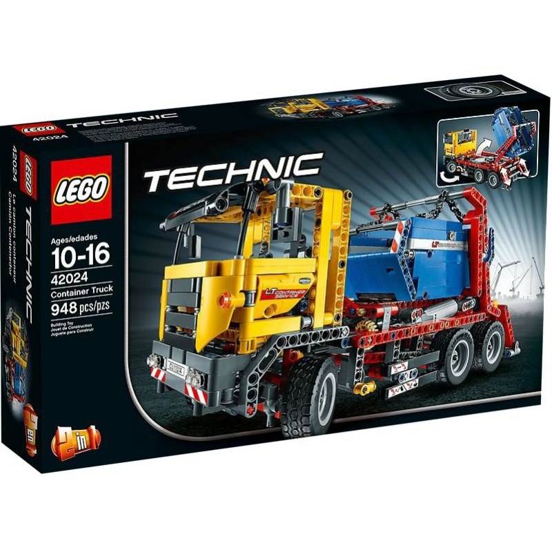 LEGO Technic 42024 - Nákladní vůz s kontejnerem - Stavebnice