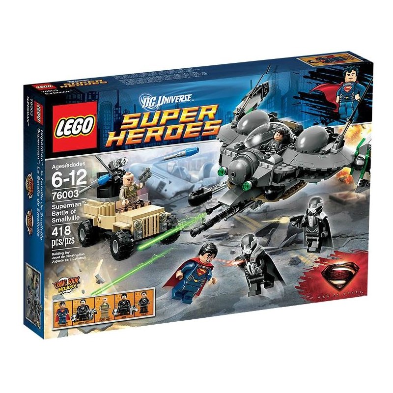 LEGO Super Heroes 76003 - Superman - Bitva o Smallville - Stavebnice