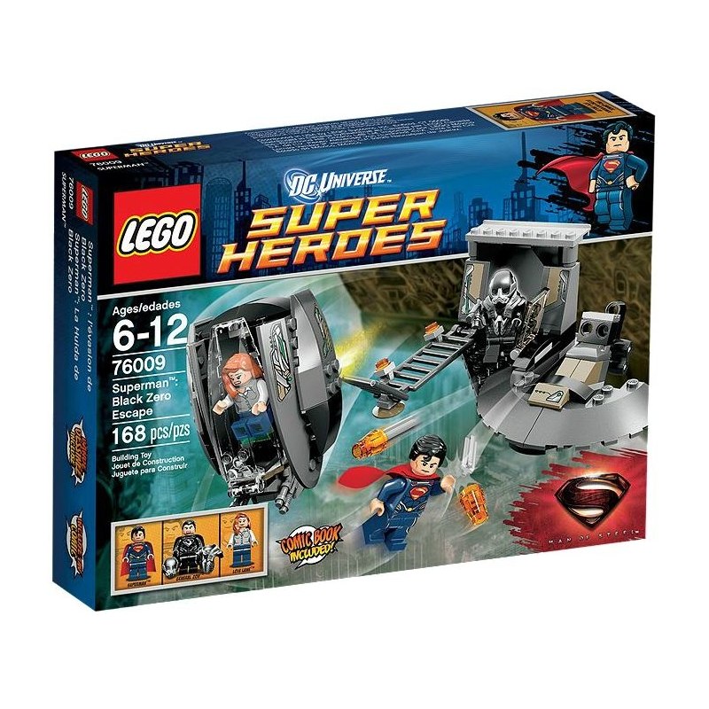 LEGO Super Heroes 76009 - Superman - Únik z Black Zero - Stavebnice