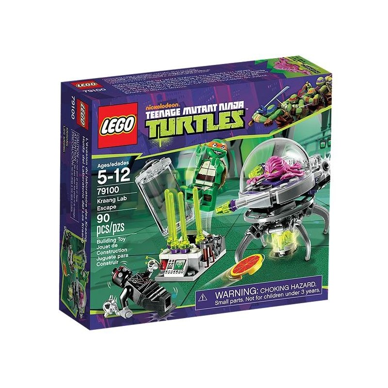 LEGO Želvy Ninja 79100 - Únik z Krangovy laboratoře - Stavebnice