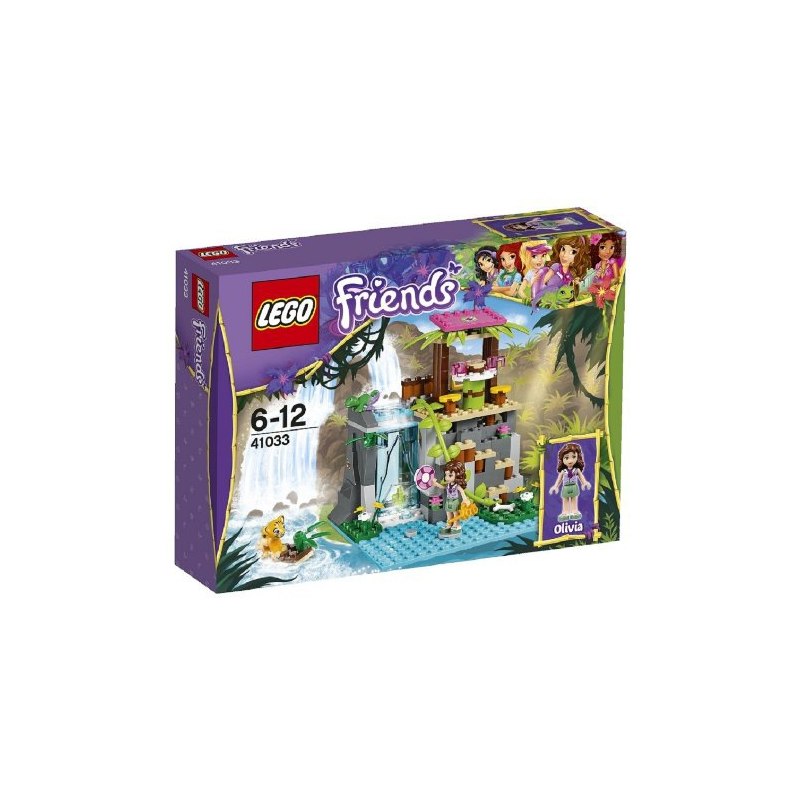 LEGO Friends 41033 - Záchrana u vodopádů v džungli - Stavebnice