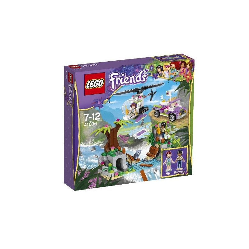 LEGO Friends 41036 - Záchrana na mostě v džungli - Stavebnice