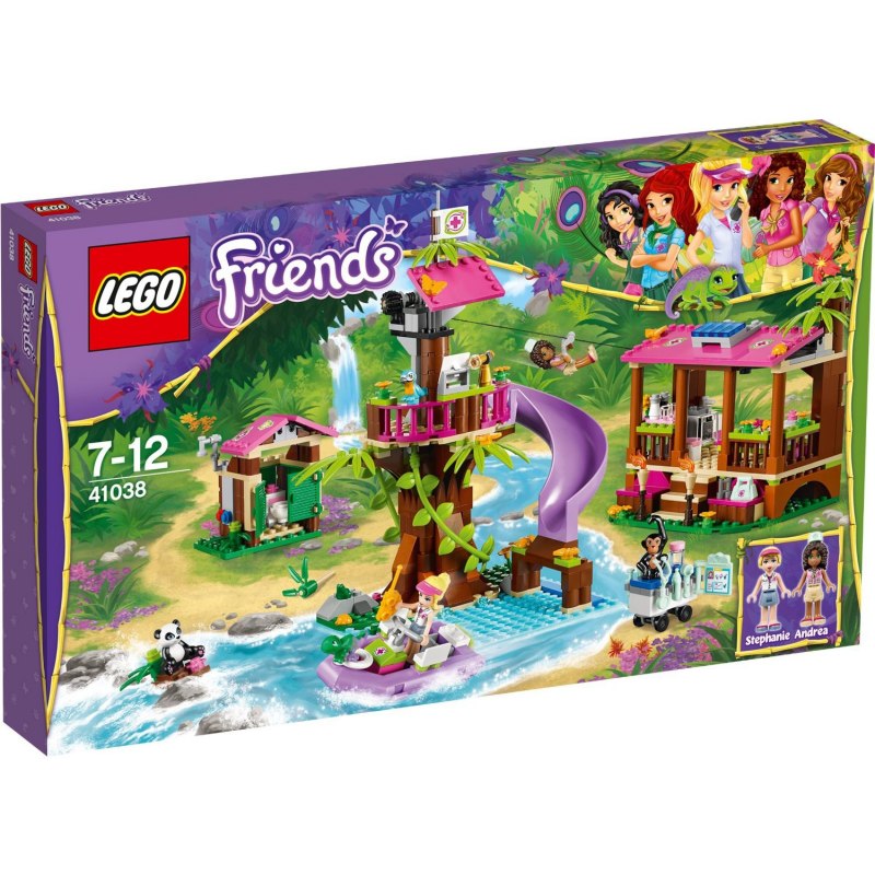 LEGO Friends 41038 - Základna záchranářů v džungli - Stavebnice
