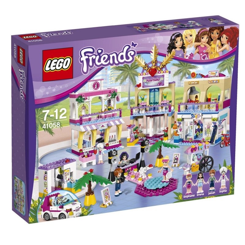 LEGO Friends 41058 - Obchodní zóna Heartlake - Stavebnice