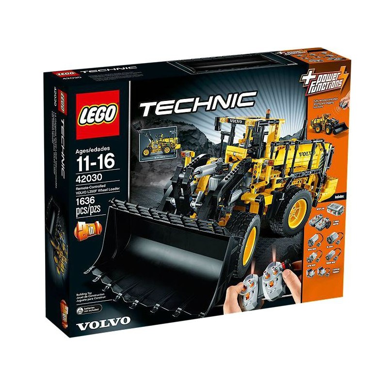 LEGO Technic 42030 - VOLVO L350F Kolový nakladač  na dálkové ovládání - Stavebnice