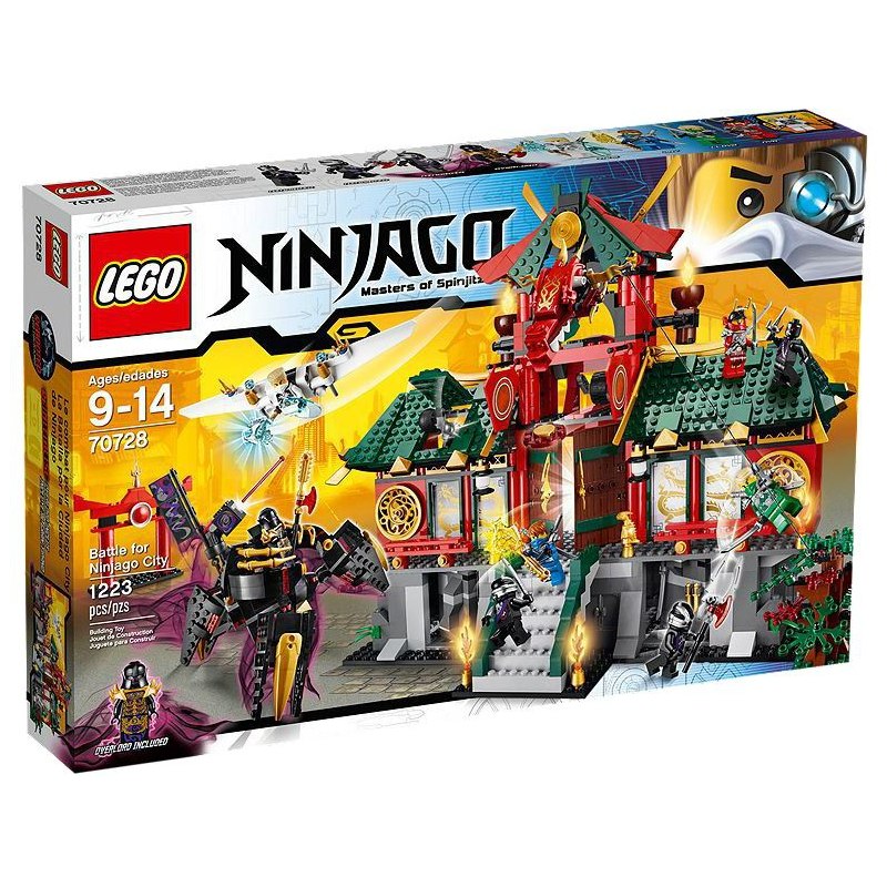 LEGO Ninjago 70728 - Bitva o Ninjago City - Stavebnice