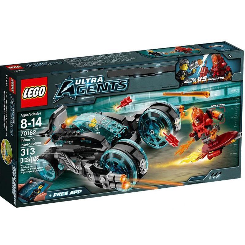 LEGO Ultra Agents 70162 - Pekelné přepadení - Stavebnice