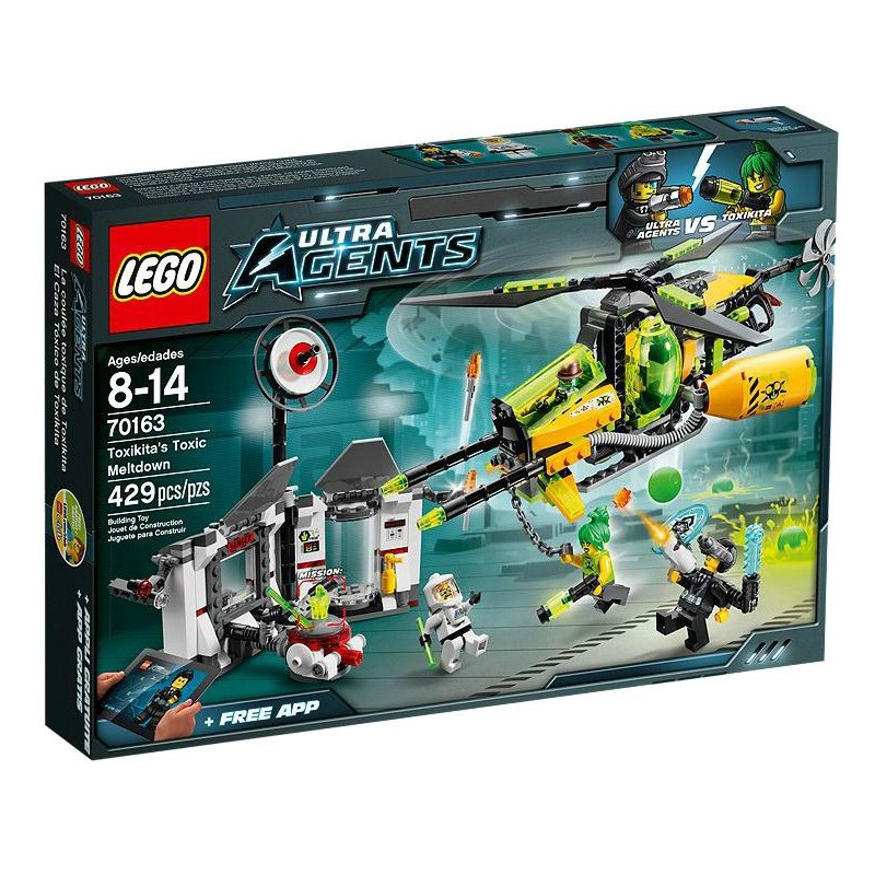 LEGO Ultra Agents 70163 - Toxikitovo toxické rozpuštění - Stavebnice